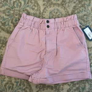 Universal Thread Pink Paper bag Shorts